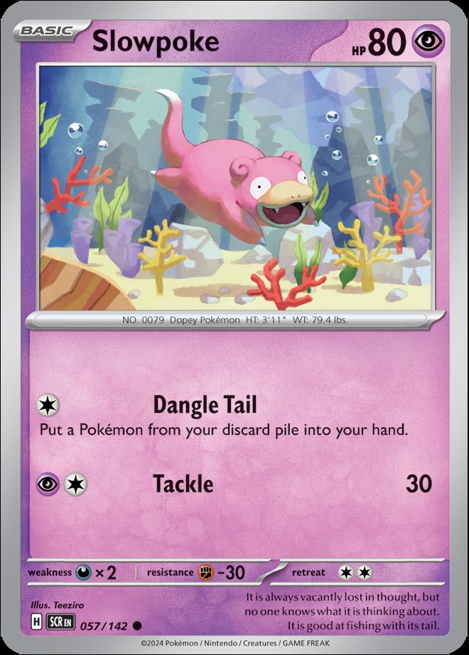 Reverse Holo - SLOWPOKE