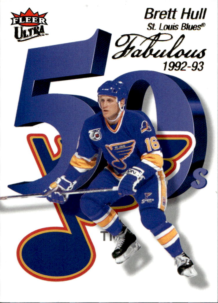 Fabulous 50's STEVE YZERMAN 21-22 UD Fleer Ultra