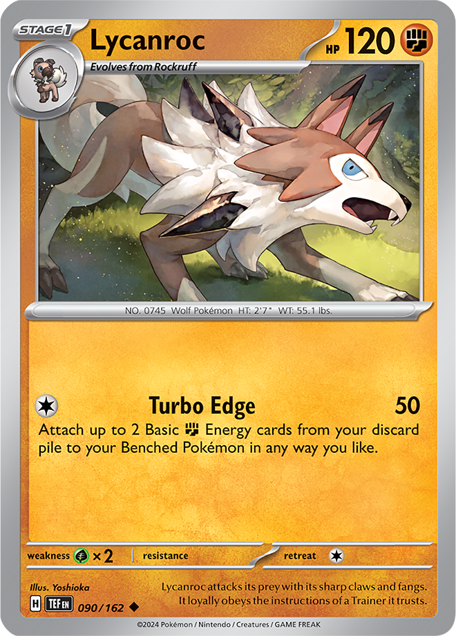 Reverse Holo - LYCANROC