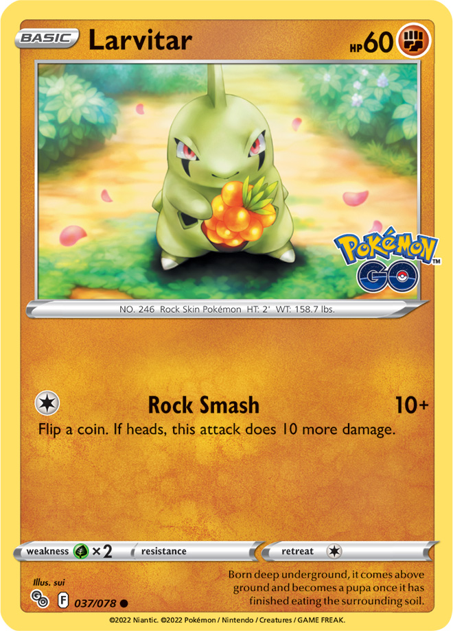 Reverse Holo - LARVITAR