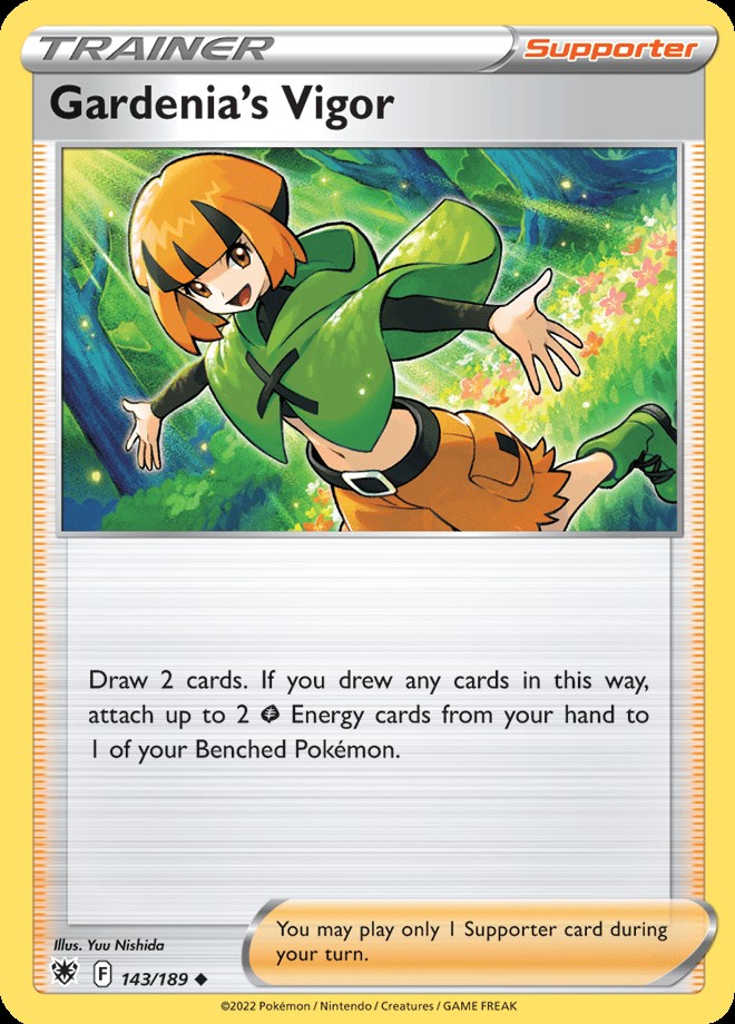 Reverse Holo - Trainer - GARDENIA'S VIGOR