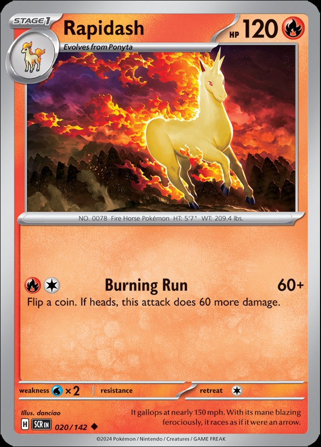 Reverse Holo - RAPIDASH