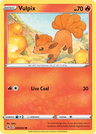 Reverse Holo - VULPIX