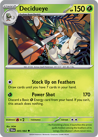 Reverse Holo - DECIDUEYE
