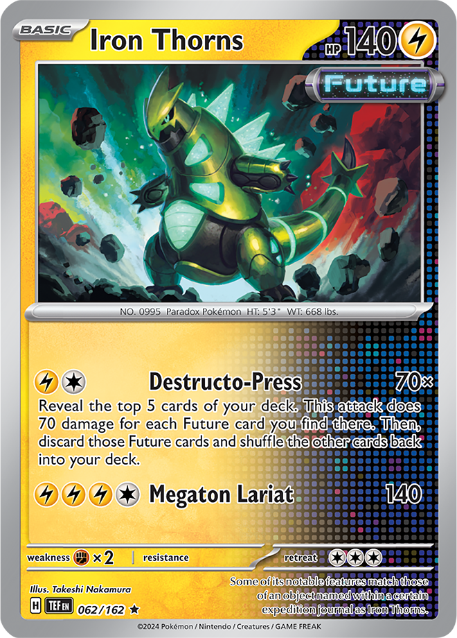 Cosmos Holo Foil - IRON THORNS