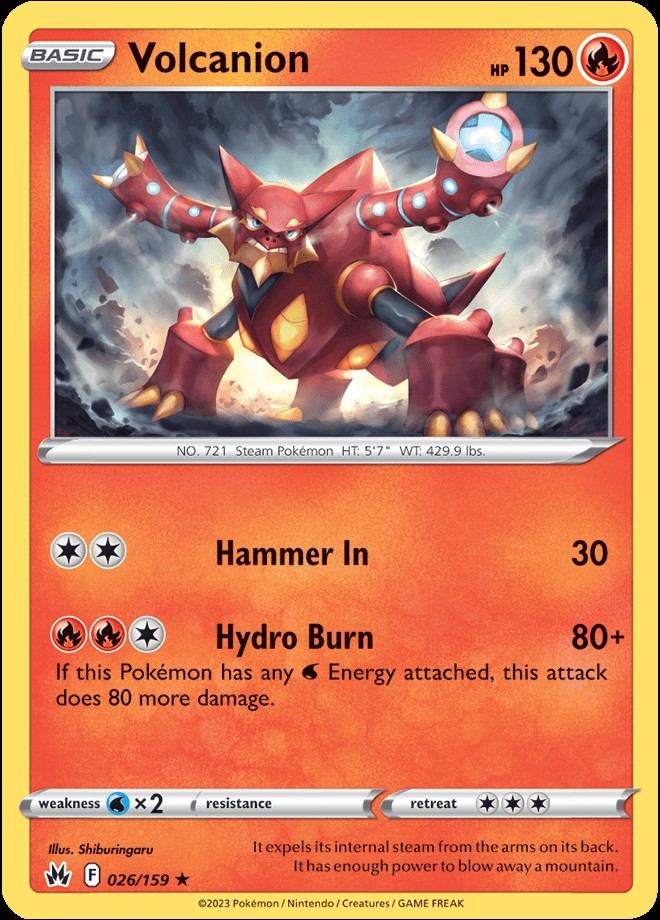 Reverse Holo - VOLCANION