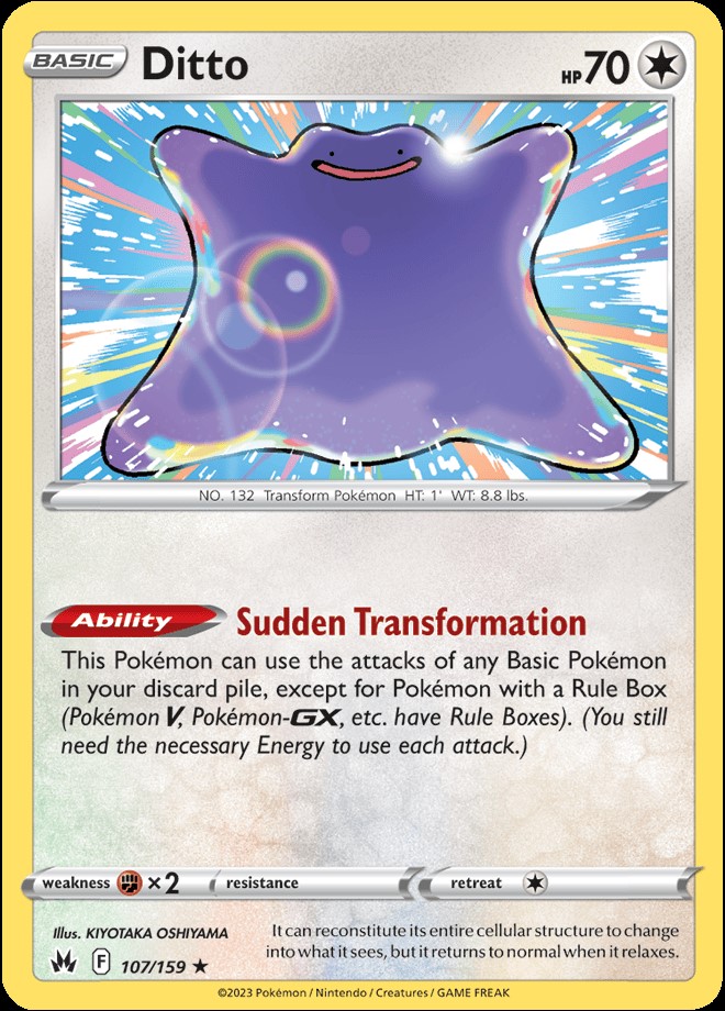 Reverse Holo Rare - DITTO