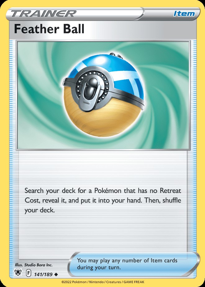 Reverse Holo - Trainer - FEATHER BALL