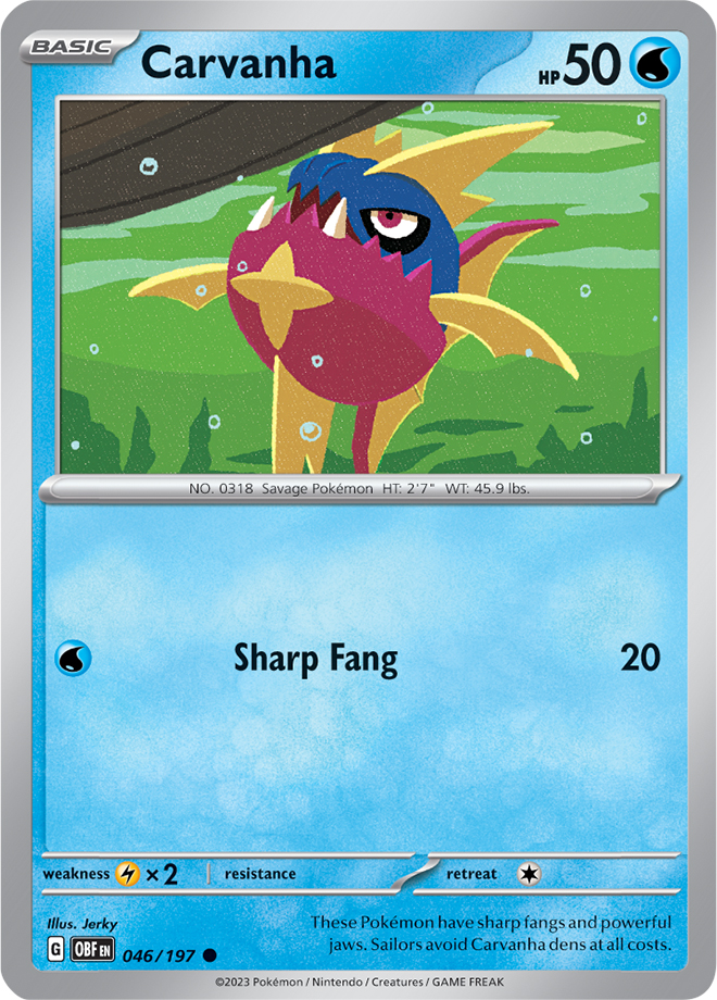 Reverse Holo - CARVANHA