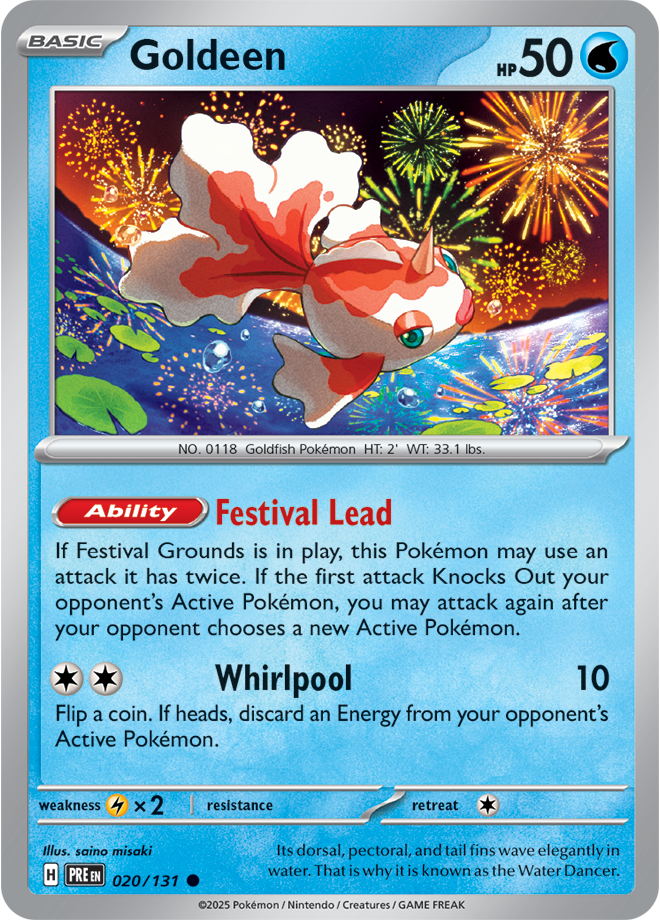 Reverse Holo - GOLDEEN