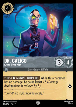 Foil - DR. CALICO - Green-Eyed Man