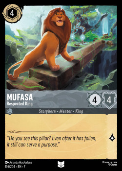 Foil - MUFASA - Respected King