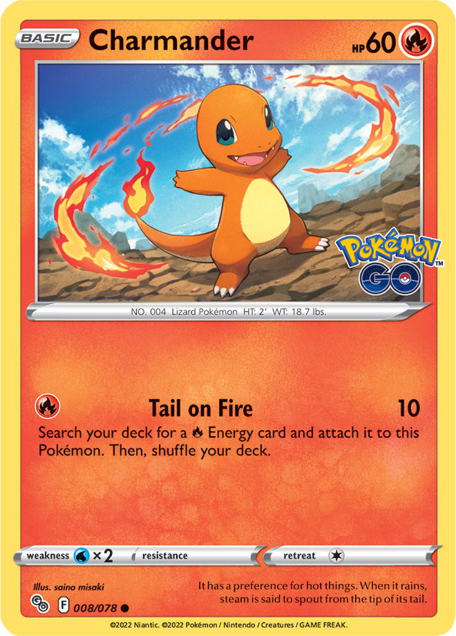 Reverse Holo - CHARMANDER
