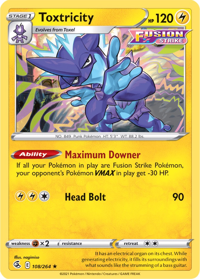 Reverse Holo - TOXTRICITY