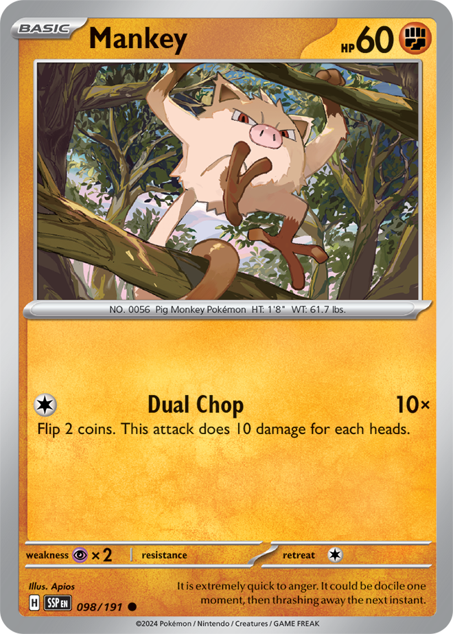 Reverse Holo - MANKEY