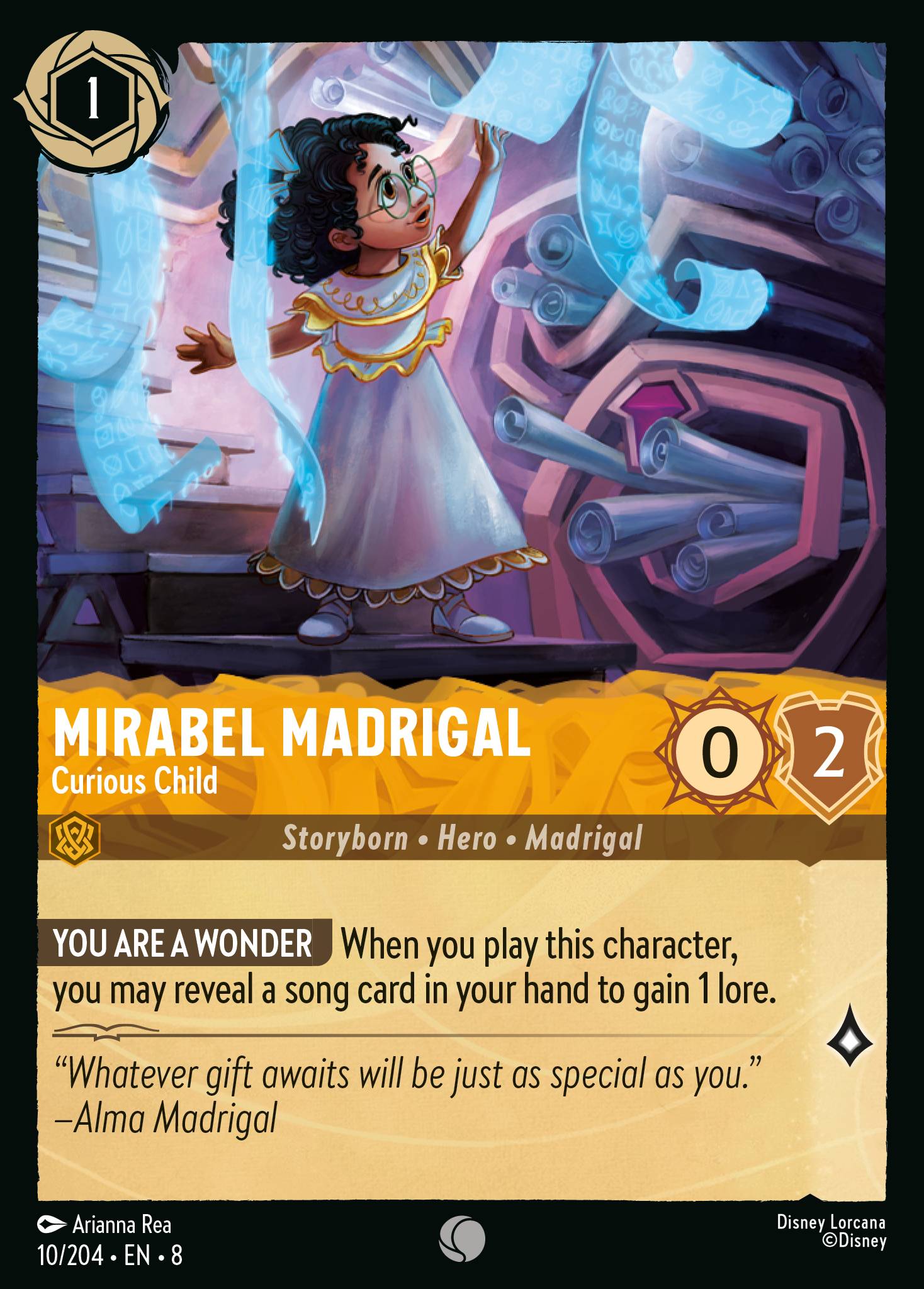 Foil - Mirabel Madrigal - Curious Child