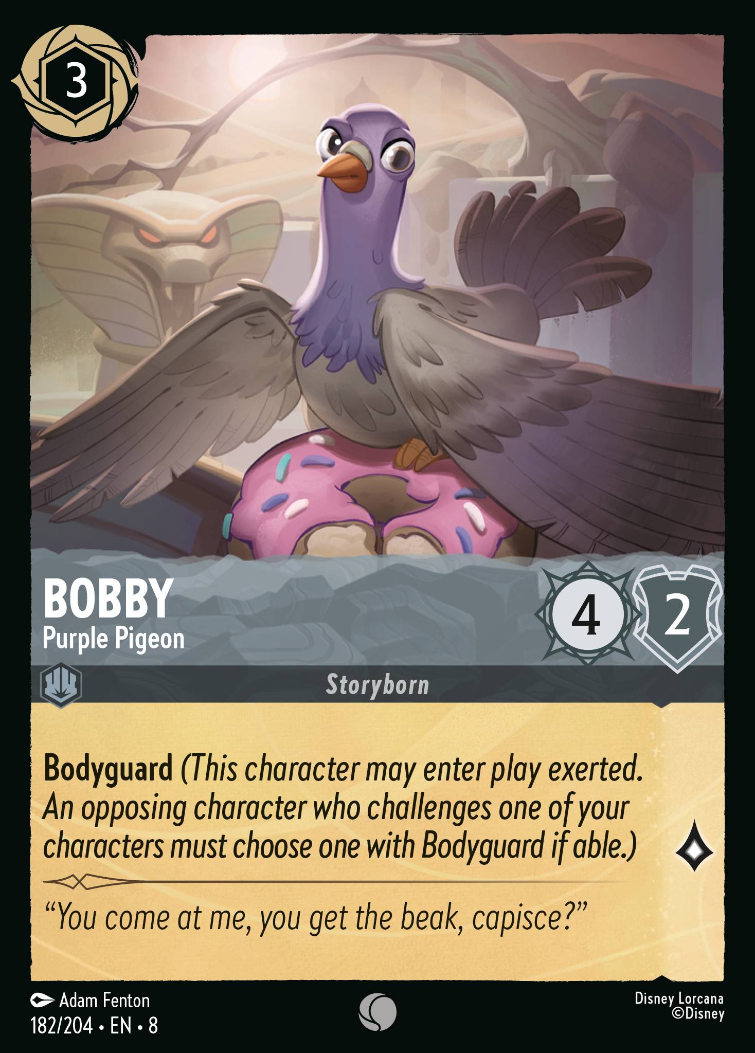 Foil - Bobby - Purple Pigeon