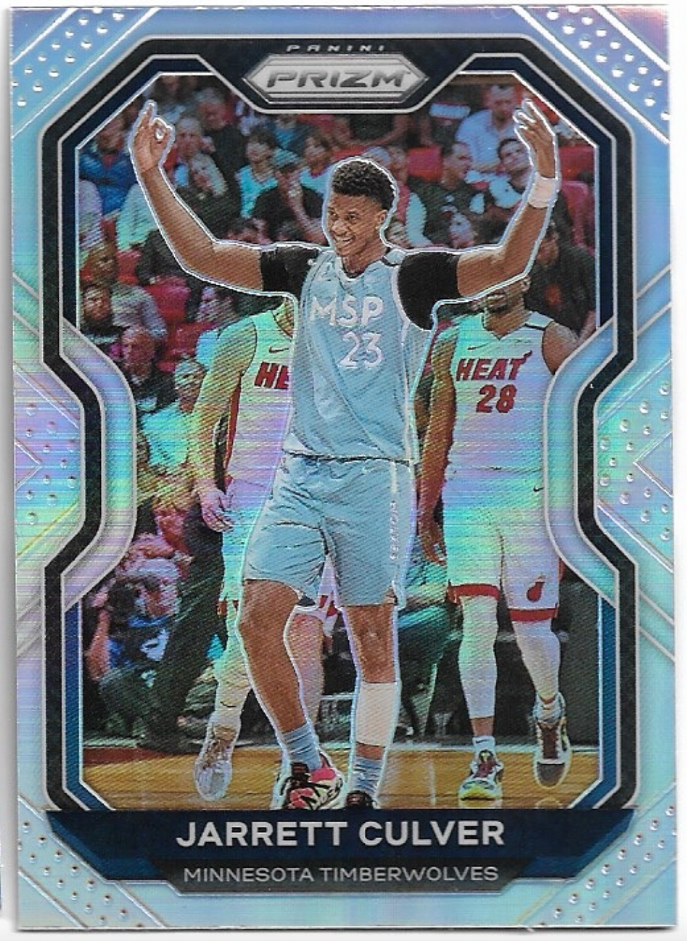 Silver Prizm JARRETT CULVER 20-21 Panini Prizm Basketball