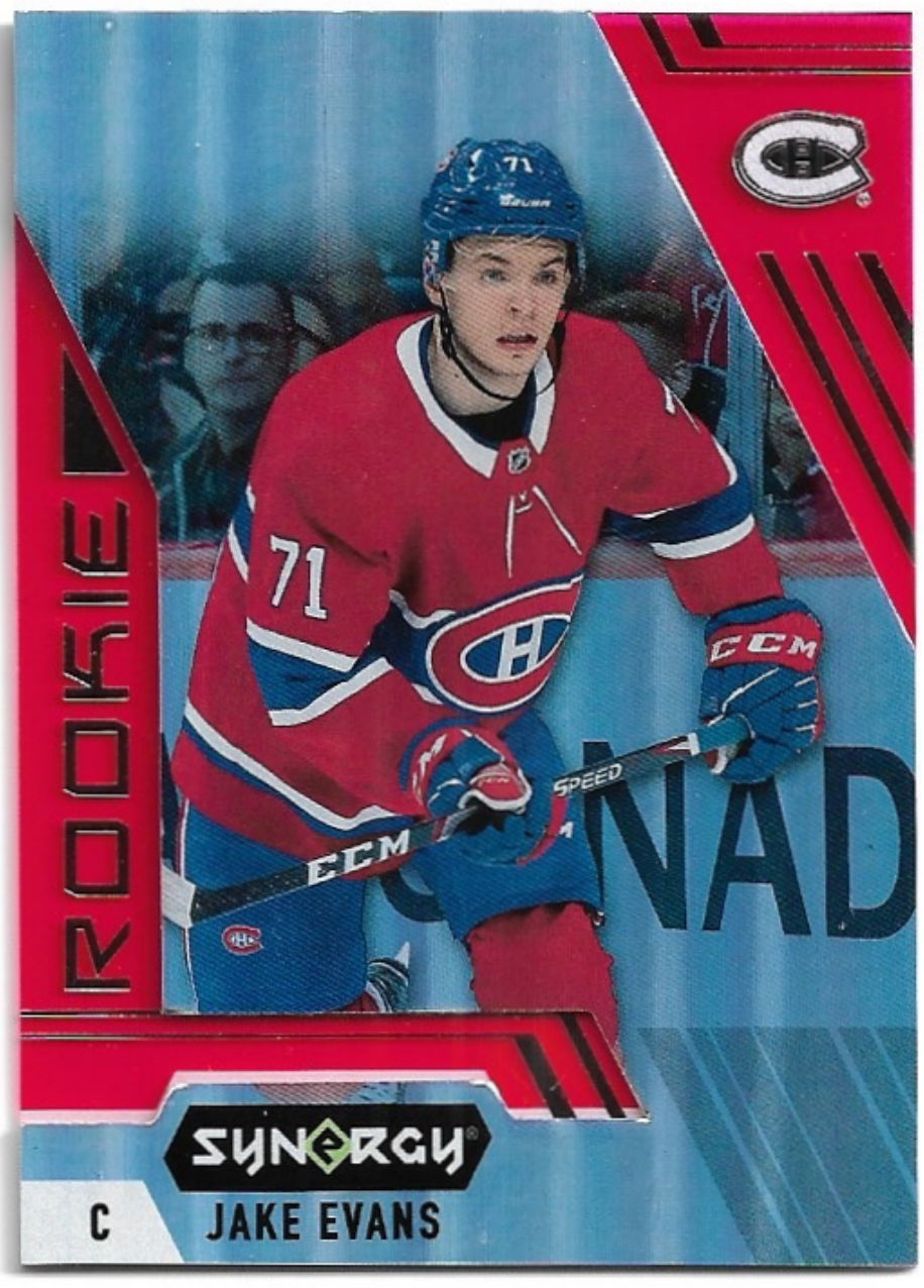 Rookie JAKE EVANS 20-21 UD Synergy