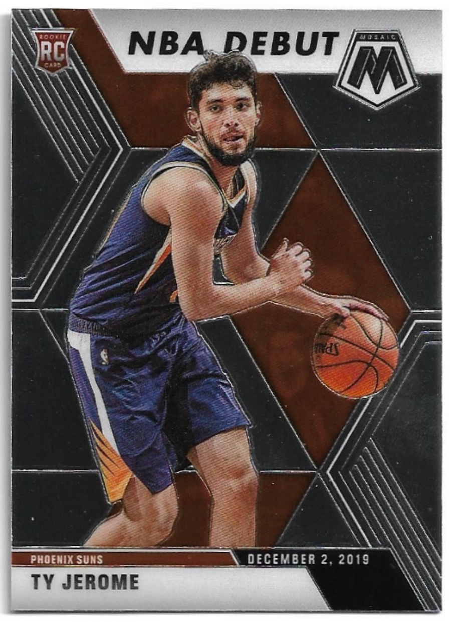 Rookie NBA Debut TY JEROME 19-20 Panini Mosaic Basketball