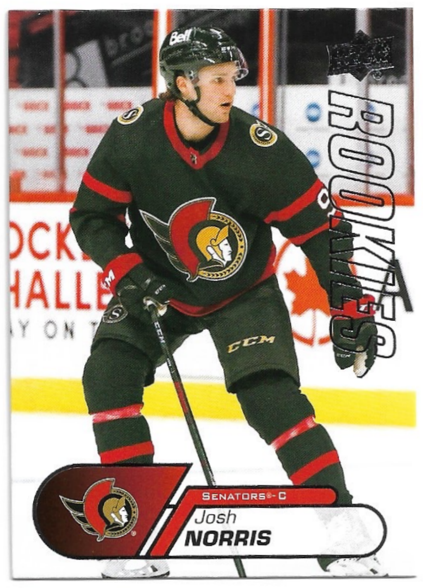 Rookie JOSH NORRIS 20-21 Rookie Box set