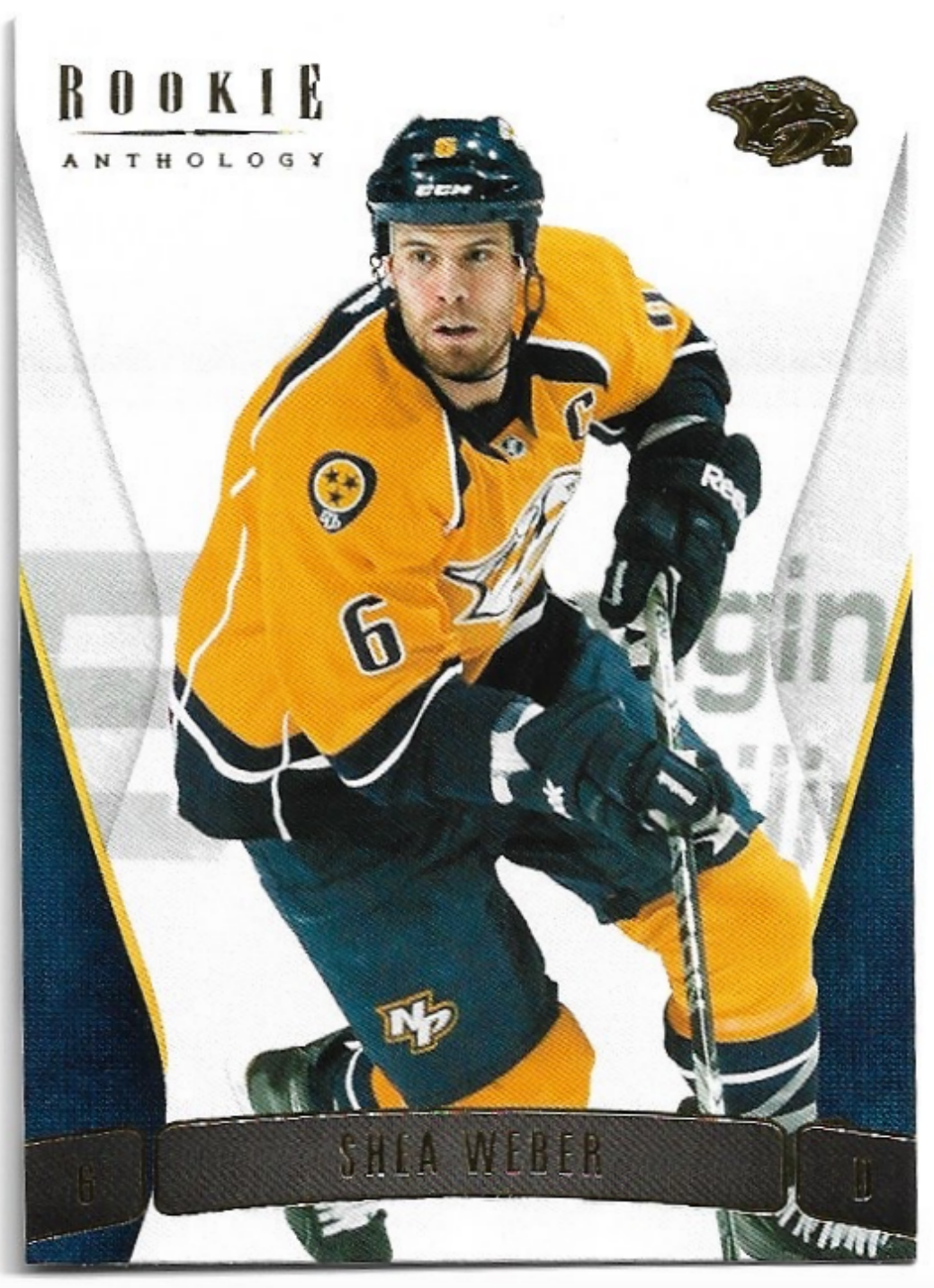 SHEA WEBER 11-12 Panini Rookie Anthology Hockey