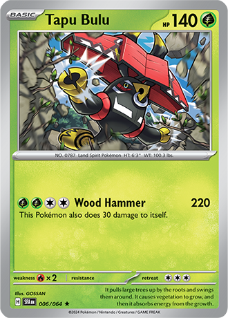 Reverse Holo - TAPU BULU