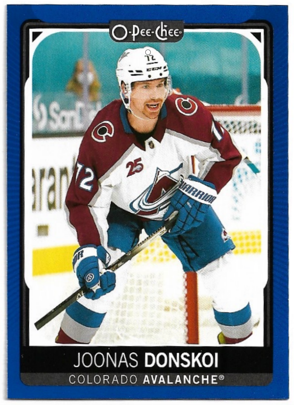Blue Border JOONAS DONSKOI 21-22 UD O-Pee-Chee OPC