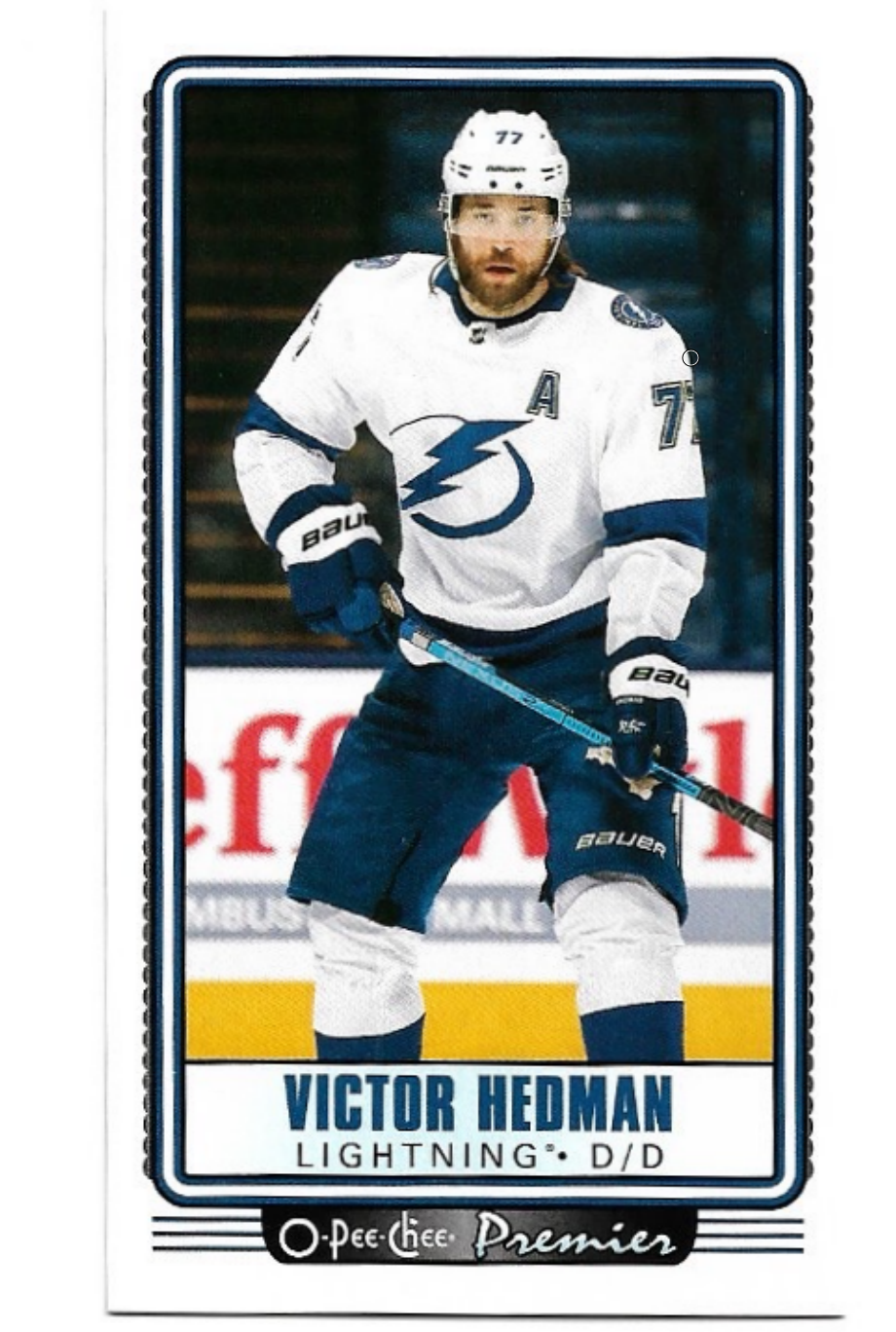 Tallboys Premier VICTOR HEDMAN 21-22 UD O-Pee-Chee OPC