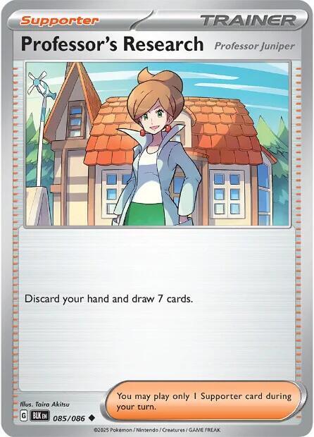 Reverse Holo - Supporter - PROFESSOR'S RESEARCH