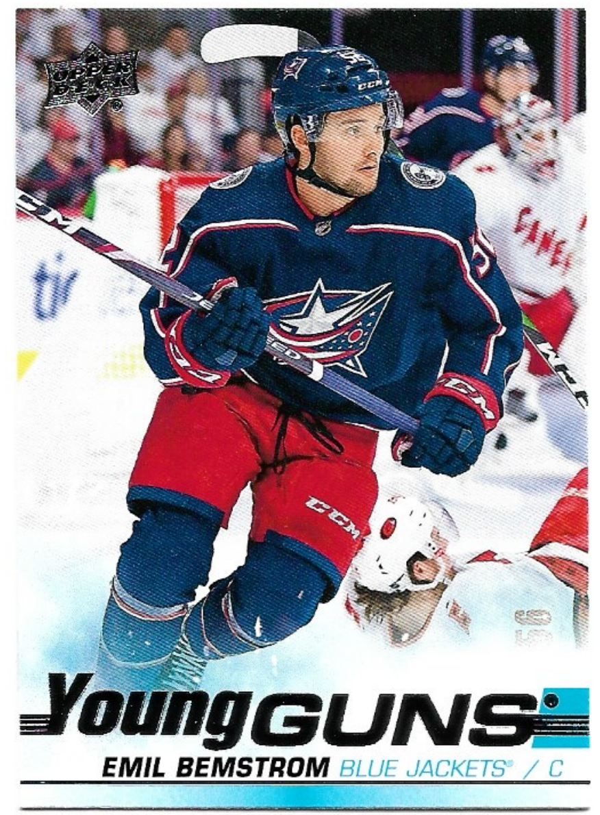 Rookie Young Guns EMIL BEMSTROM 19-20 UD Series 2
