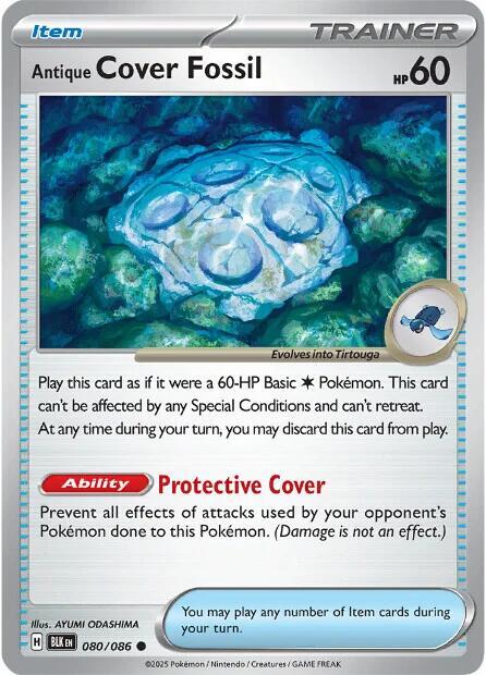 Reverse Holo - Item - ANTIQUE COVER FOSSIL