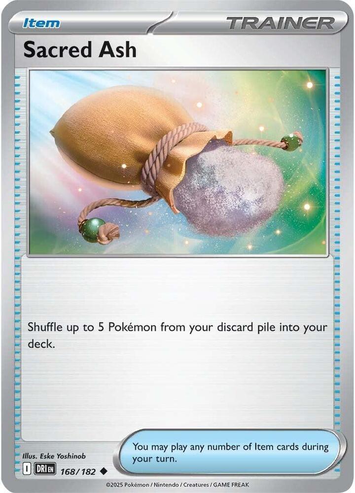 Reverse Holo - Trainer - SACRED ASH