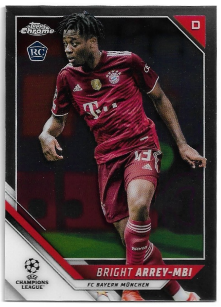 Rookie BRIGHT ARREY-MBI 21-22 Topps Chrome UEFA Champions League