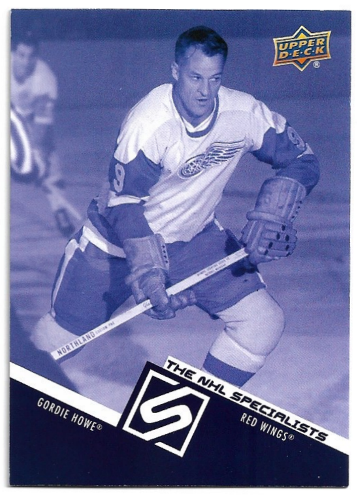 SSP The NHL Specialists GORDIE HOWE 21-22 UD Extended Series