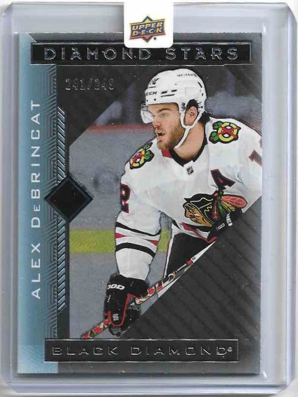 Diamond Stars ALEX DEBRINCAT 21-22 UD Black Diamond /249