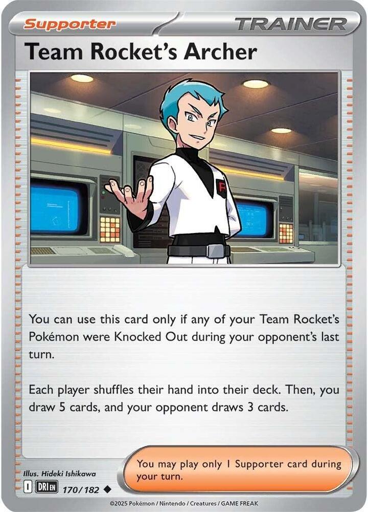 Reverse Holo - Trainer - TEAM ROCKET'S ARCHER