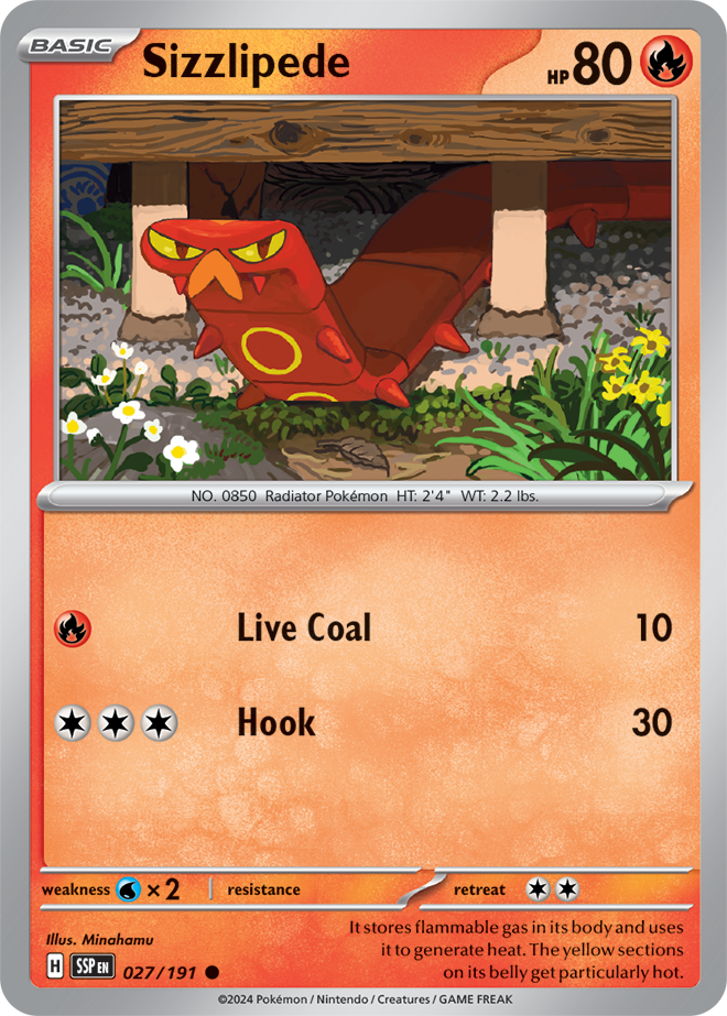 Reverse Holo - SIZZLIPEDE