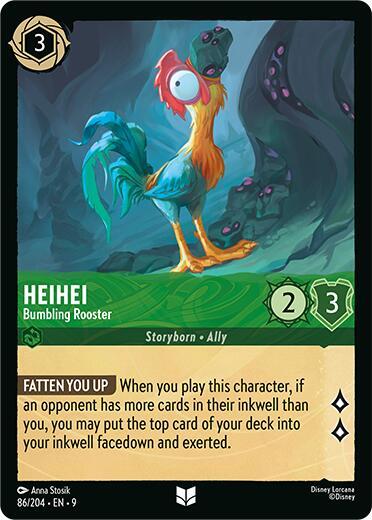 Foil - Heihei - Bumbling Rooster