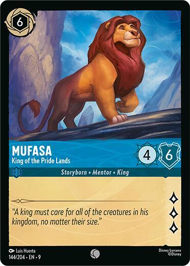 Foil - Mufasa - King of the Pride Lands