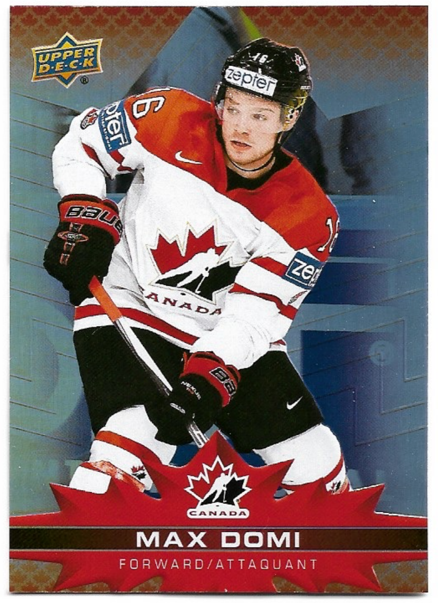 MAX DOMI 21-22 UD Tim Hortons Team Canada