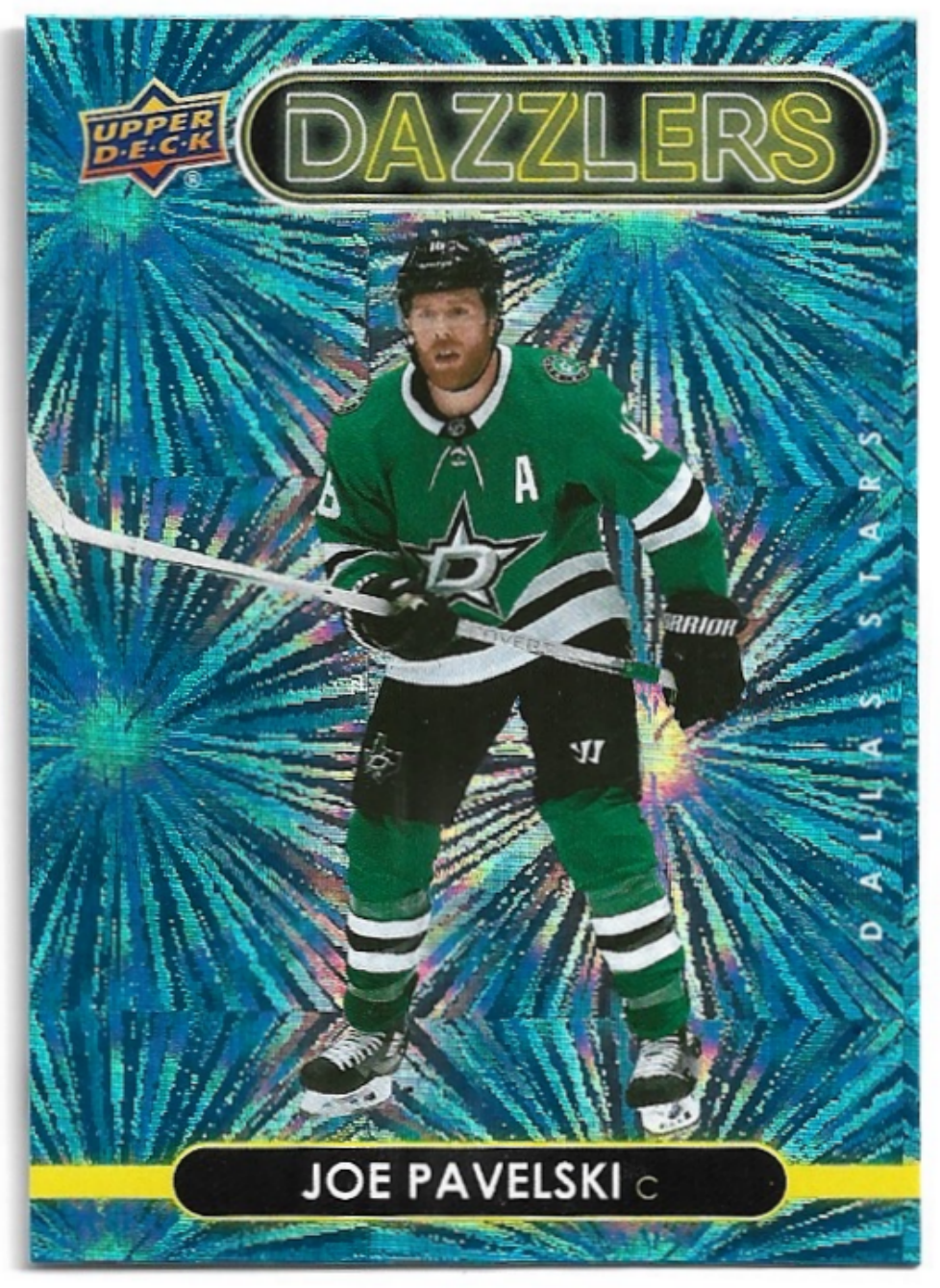 Dazzlers Blue JOE PAVELSKI 21-22 UD Series 1