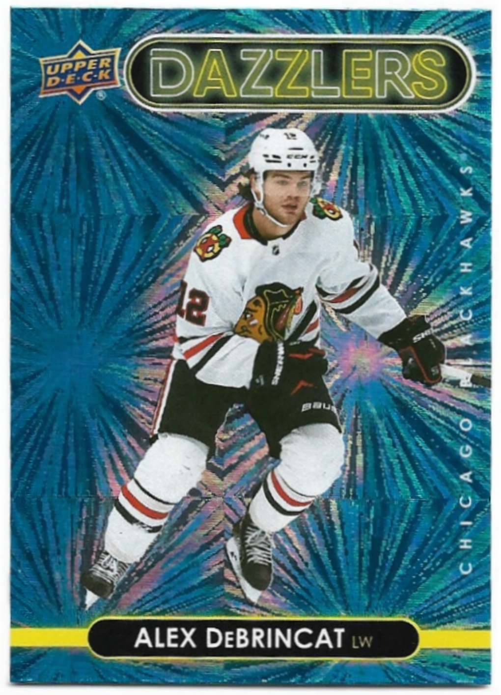 Dazzlers Blue ALEX DEBRINACAT 21-22 UD Series 1