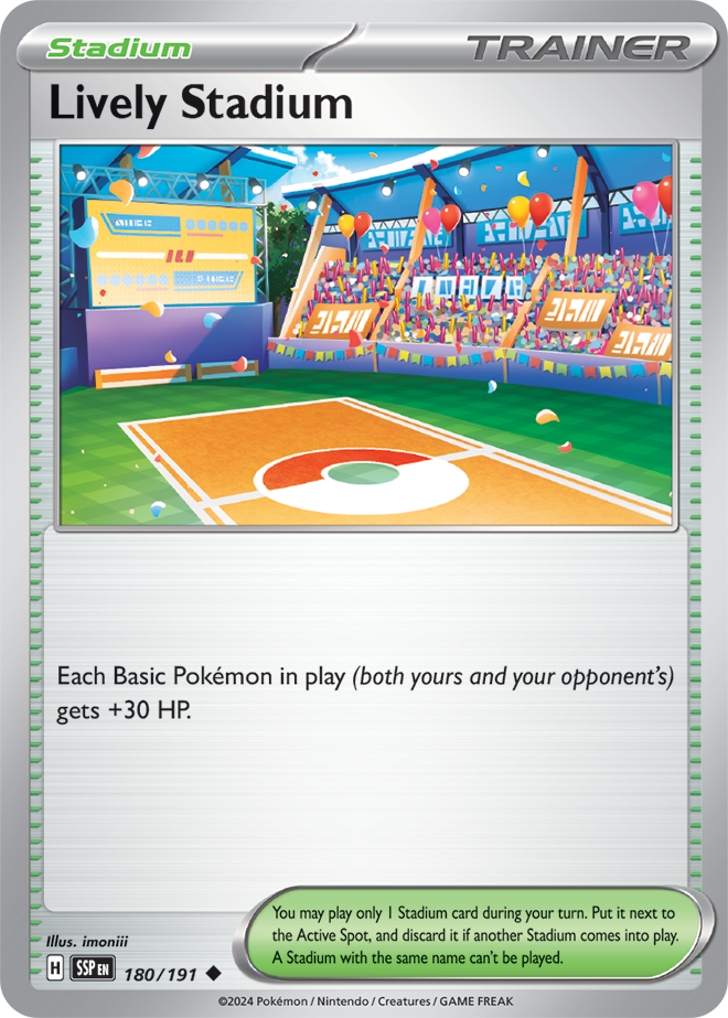 Reverse Holo - Stadium - LIVELY STADIUM