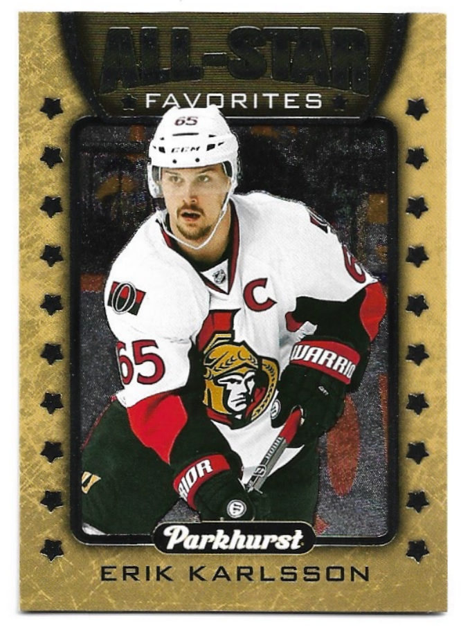 All-Star ERIK KARLSSON 16-17 UD Parkhurst