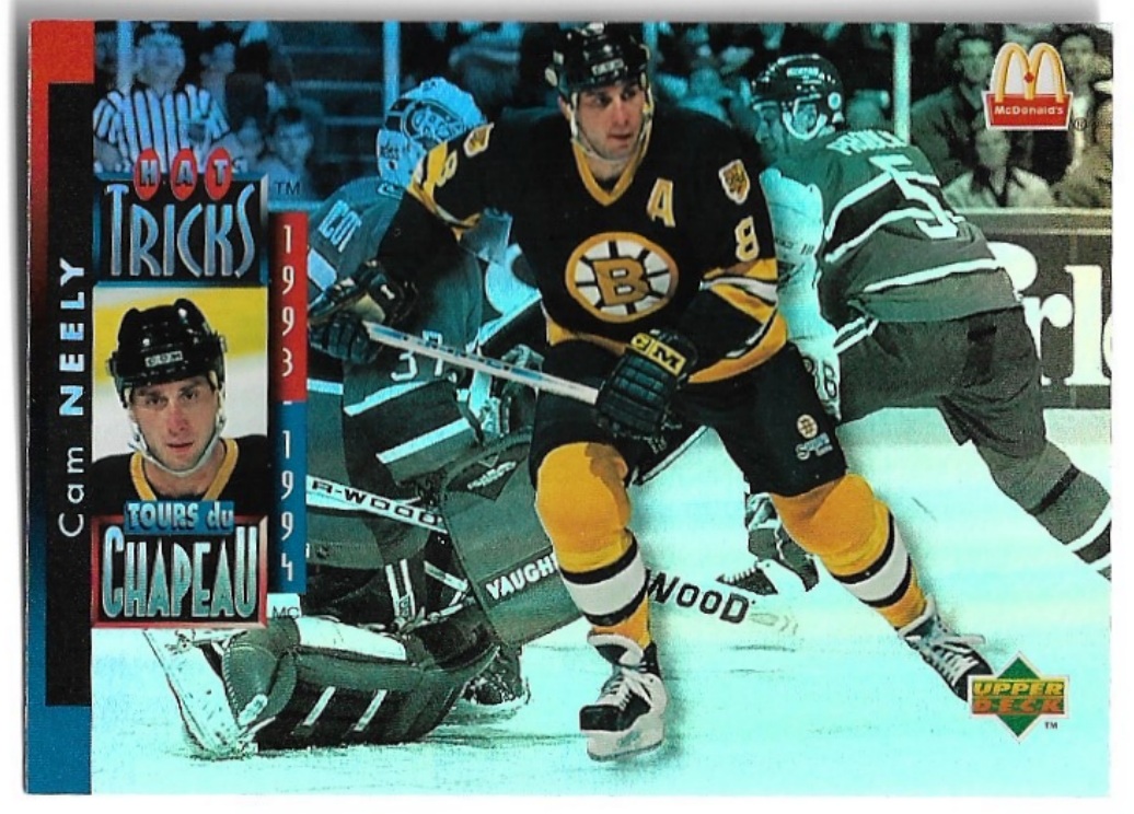 CAM NEELY 94-95 UD McDonald's
