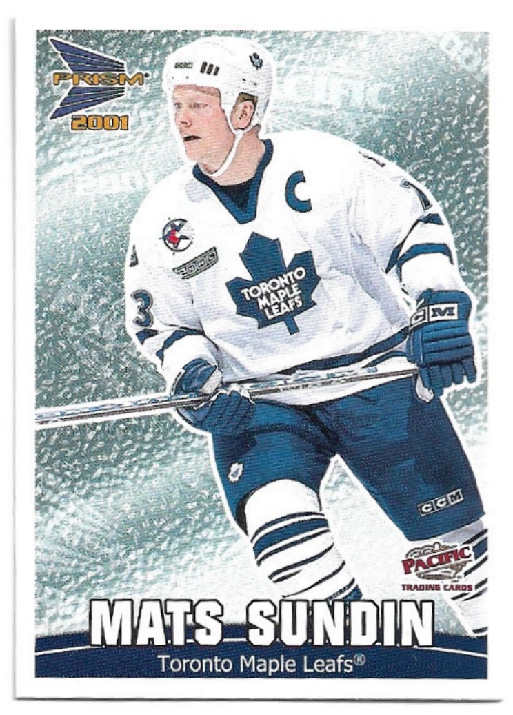 Checklist MATS SUNDIN 00-01 Pacific Prism McDonald's