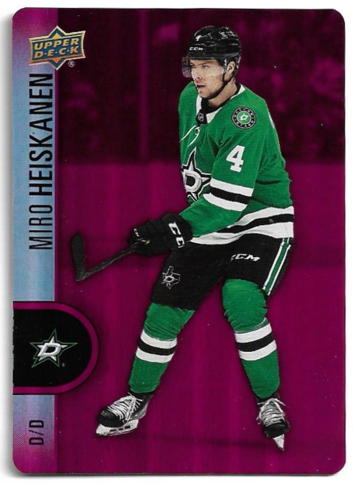 Red Die-Cut MIRO HEISKANEN 22-23 UD Tim Hortons Collector's Series