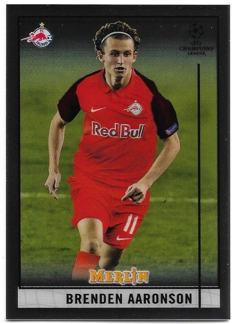 BRENDEN AARONSON 20-21 Topps Merlin Chrome UCL 