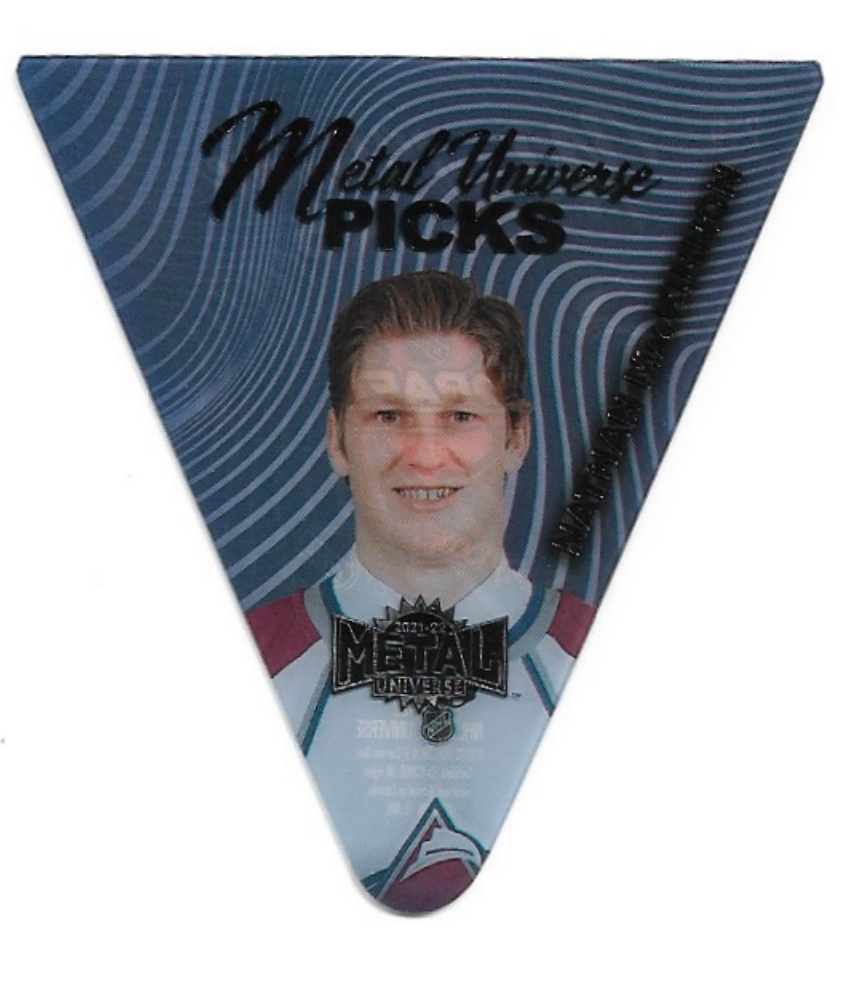 Skybox Metal Picks NATHAN MACKINNON 21-22 UD Metal Universe